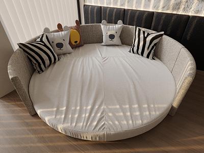 Children's Round Bed model