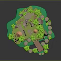 Game Environment Game Scene Fairy Tale Scene Fairy Tale Magic Scene Magic Item Fantasy Scene 3d model