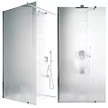 Modern Shower Sauna Interior Design With Glass Enclosure Rainfall Showerhead And Steam Effect