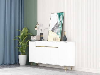 Modern Sideboard 3d model