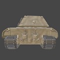 World War II Heavy Tank 3d model