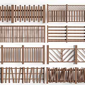 Wooden Railings With Various Designs For Garden Balcony And Outdoor Areas