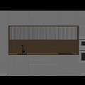 Modern Kitchen Cabinets 3d model