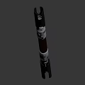 Tactical Pen Weapon With Metal Shaft And Wooden Grip For Personal Self Defense Use