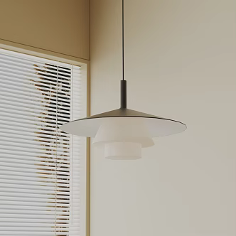 Modern chandelier 3d model