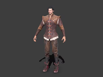 Enchanted Hunter Mercenary Warrior Hunter 3d model