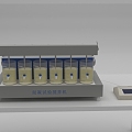 ZR4 6 type coagulation test mixer coagulation test mixer 3d model