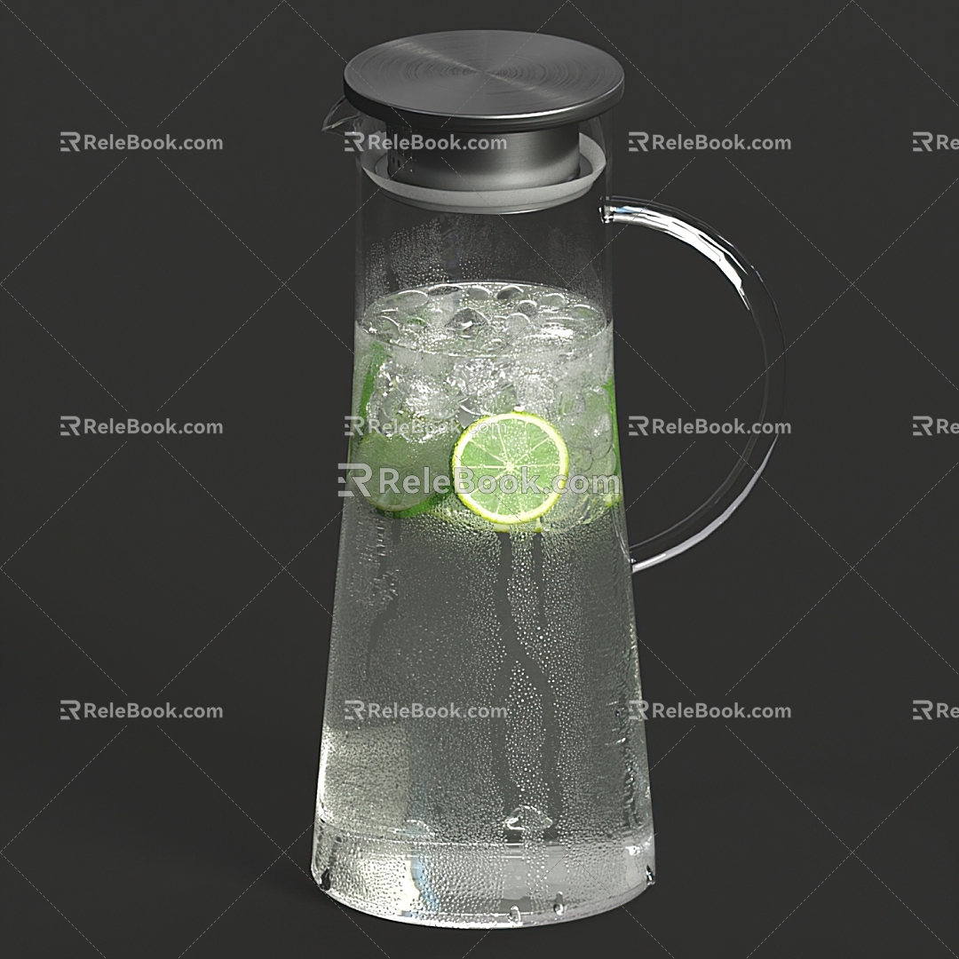 Drink Lemonade 3d model