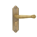 European-style door handle 3d model