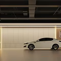 Parking Lot Unit Connecting Port Parking Lot 3d model