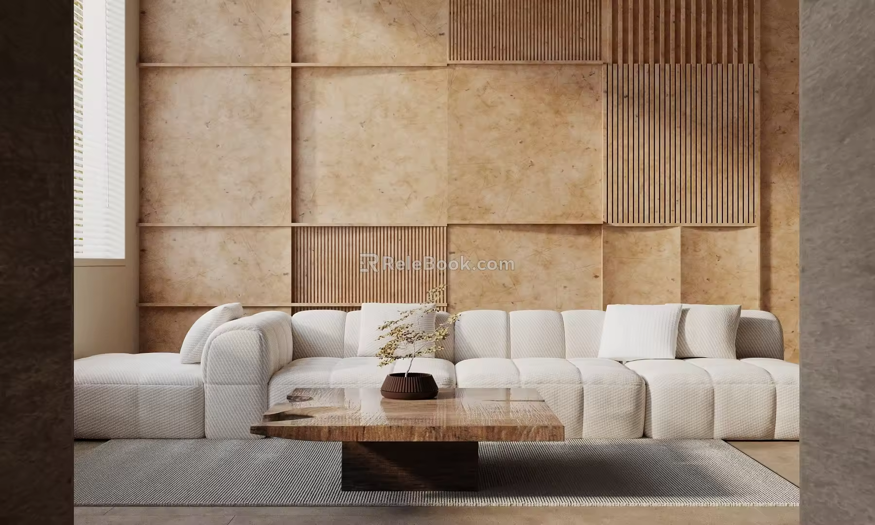 Sofa combination 3d model