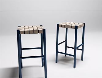 Modern Bar Stool Bar Stool High Stool 3d model