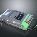 Rohde DDI110 Portable Computer Device With Display Keypad And Handle Design