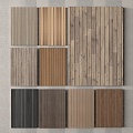 Modern Flooring Wood Flooring Straight Wood Flooring 3d model