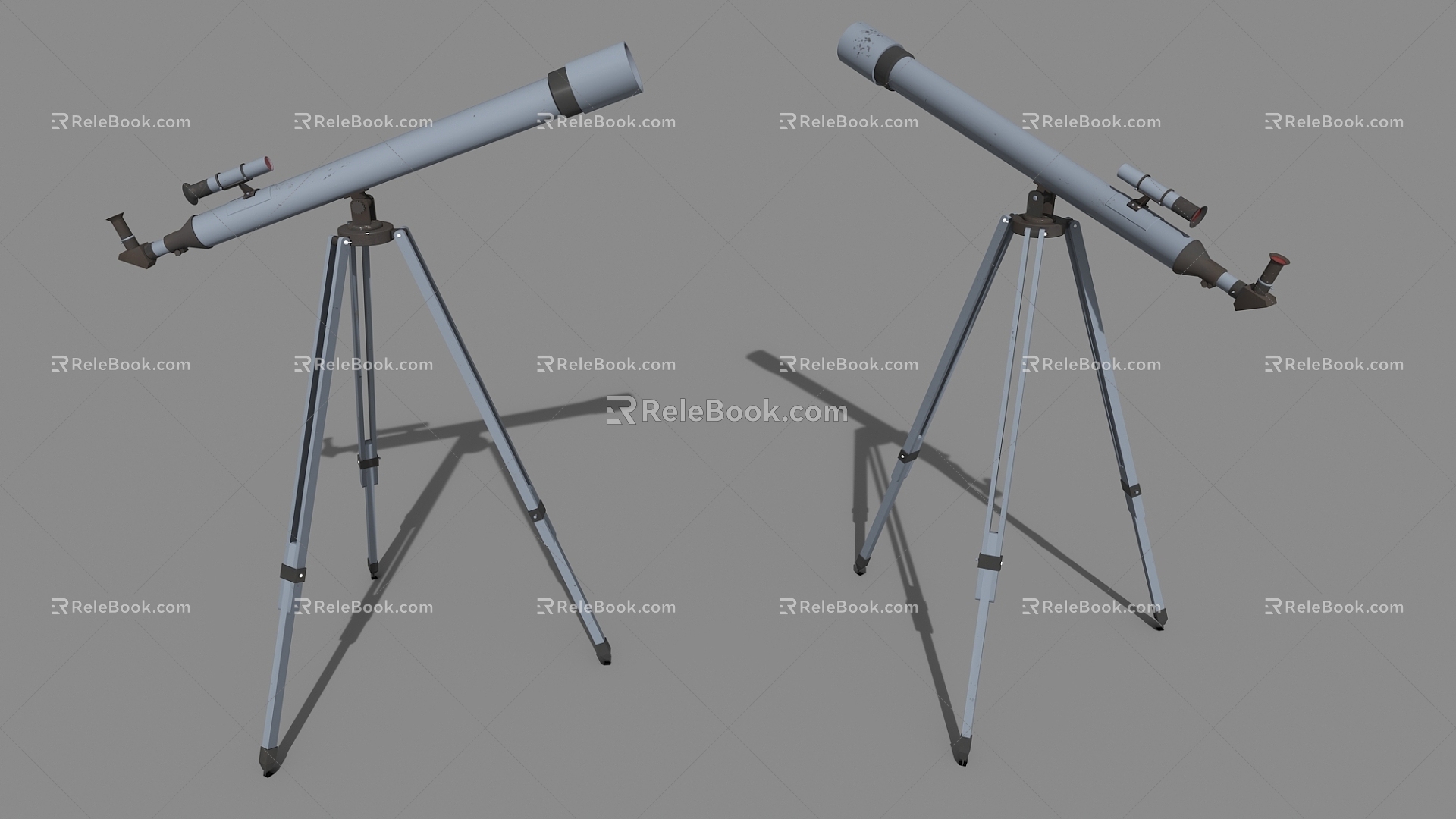 Telescope 3d model