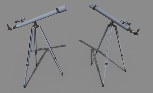 Telescope 3d model