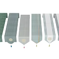 Soft Decorative Bed Runners with Tassels in Various Colors for Bedroom Decoration