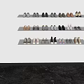 Modern Shoes Combination 3d model