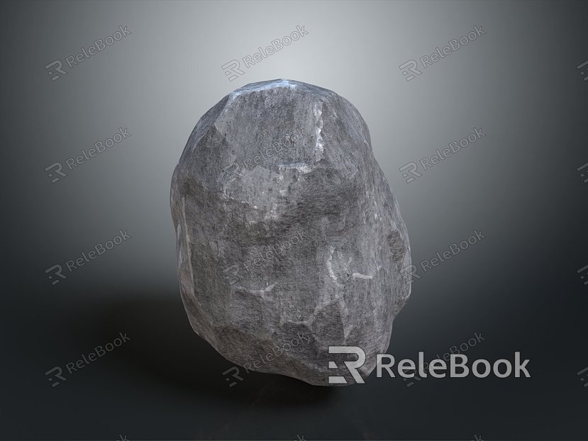 Rock Rock Block Rock Block Rock Specimen Boulder Big Stone Block Rock Stratum Rock Stratum Rock Stratum Rock model