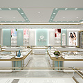 Modern Jewelry Store Shopping Mall Jewelry Store 3d model