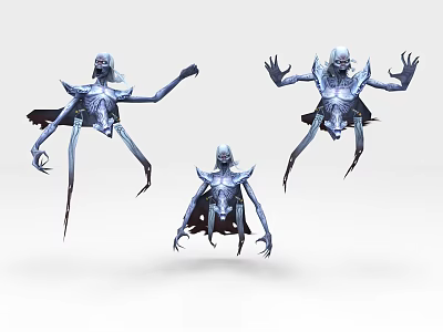 Modern Ghost Ghost Ghost Hungry Ghost Game Character 3d model