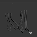 High Quality Black Metal Bending Parts For Mechanical Equipment Components