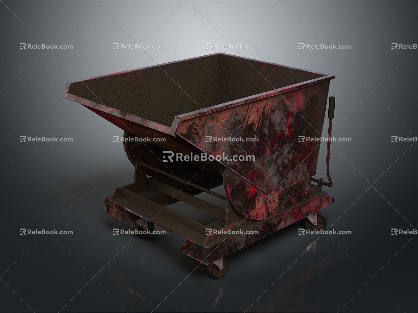 Earthwork bucket 3d model