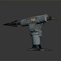 Harpoon Fishing Hunting Javelin With Harpoon Fork Whaling Fork Cry Game Harpoon Missile Fish Gun Fishing Gun 3d model