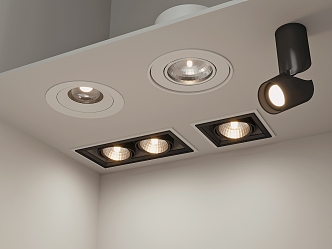 Modern Downlight Spotlight 3d model