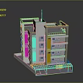 Modern Multi Story Building Exterior With Balconies Windows And Architectural Design