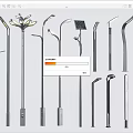 Outdoor Lights With Various Modern Designs For Street And Garden Decoration Use