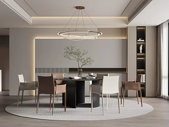 Modern Restaurant 3d model