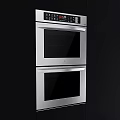 Modern Stainless Steel Double Wall Oven For Home Kitchen Cooking Appliances