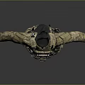 Military Camouflage Full Body Tactical Gear With Vest And Utility Belt