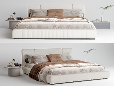 Modern Double Bed model