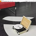 modern Cassina record player 3d model