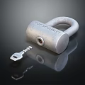 Modern lock 3d model