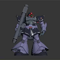 Modern Robot Rocket Warrior Rocket Robot Machine Warrior 3d model