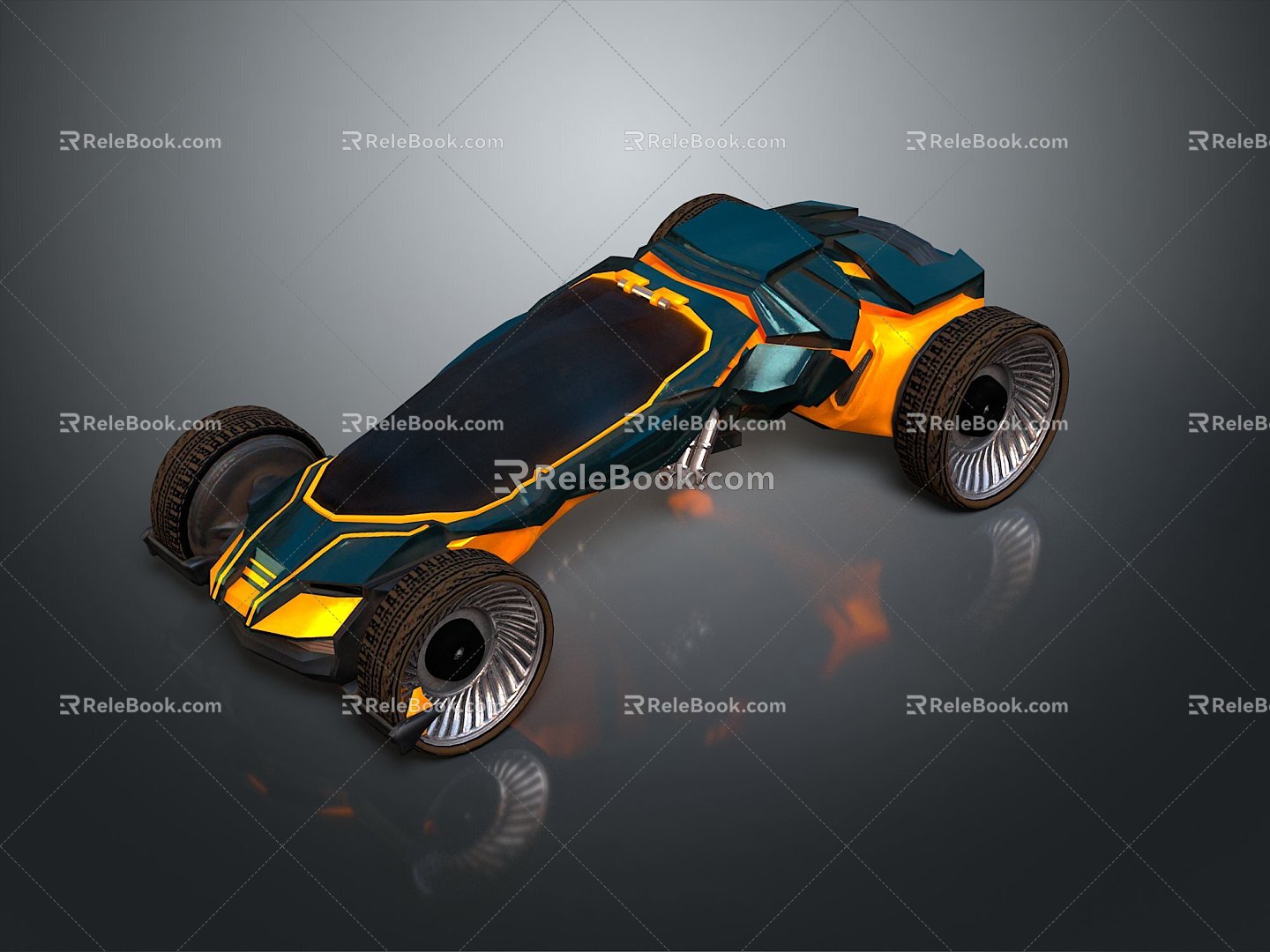 Racing Racing Model Game Racing Offroad Racing 3d model