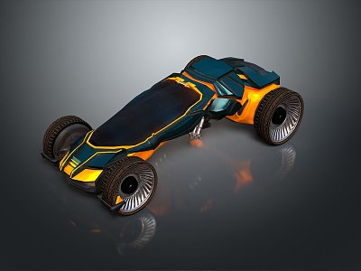 Racing Model Game Racing Offroad Racing 3d model