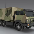 military command vehicle command vehicle communication vehicle support vehicle command shelter supply vehicle transport vehicle 3d model