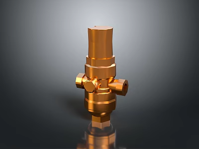 Pipe water pipe valve iron pipe fitting flange tee joint pipe water pipe valve 3d model