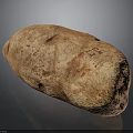 Farm Fresh Organic Potato With Natural Skin Texture And Soil Coating
