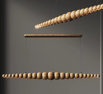 Wind chandelier 3d model