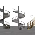 Modern Spiral Staircases Interior Design With Different Styles Materials And Structures