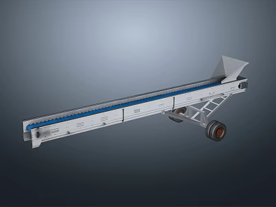Modern Conveyor Belt Conveyor Belt Conveyor 3d model