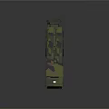 Military Cargo Truck with Camouflage Pattern and Large Square Containers Six Wheel Design