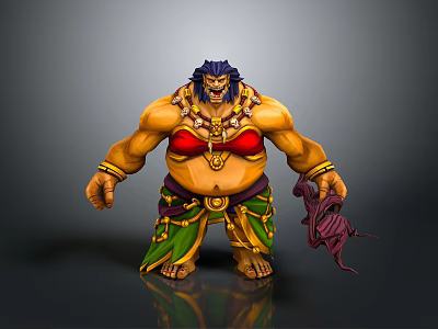 Monster Warrior Alien Monster Alien Monster 3d model