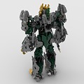 LEGO toy building blocks mechanical warrior mech warrior battle robot 3d model