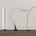 Modern floor lamp 3d model